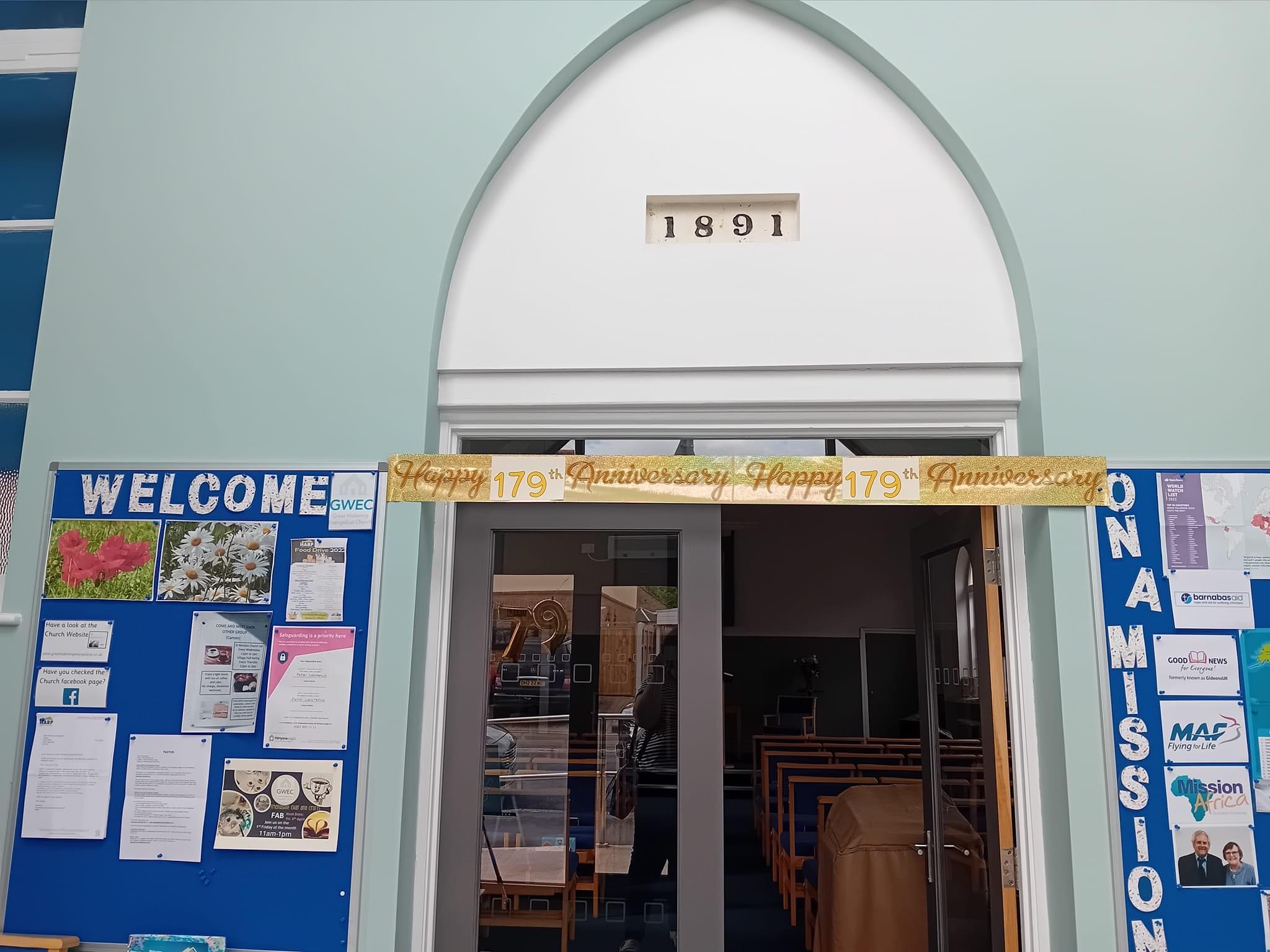 179th Church Anniversary